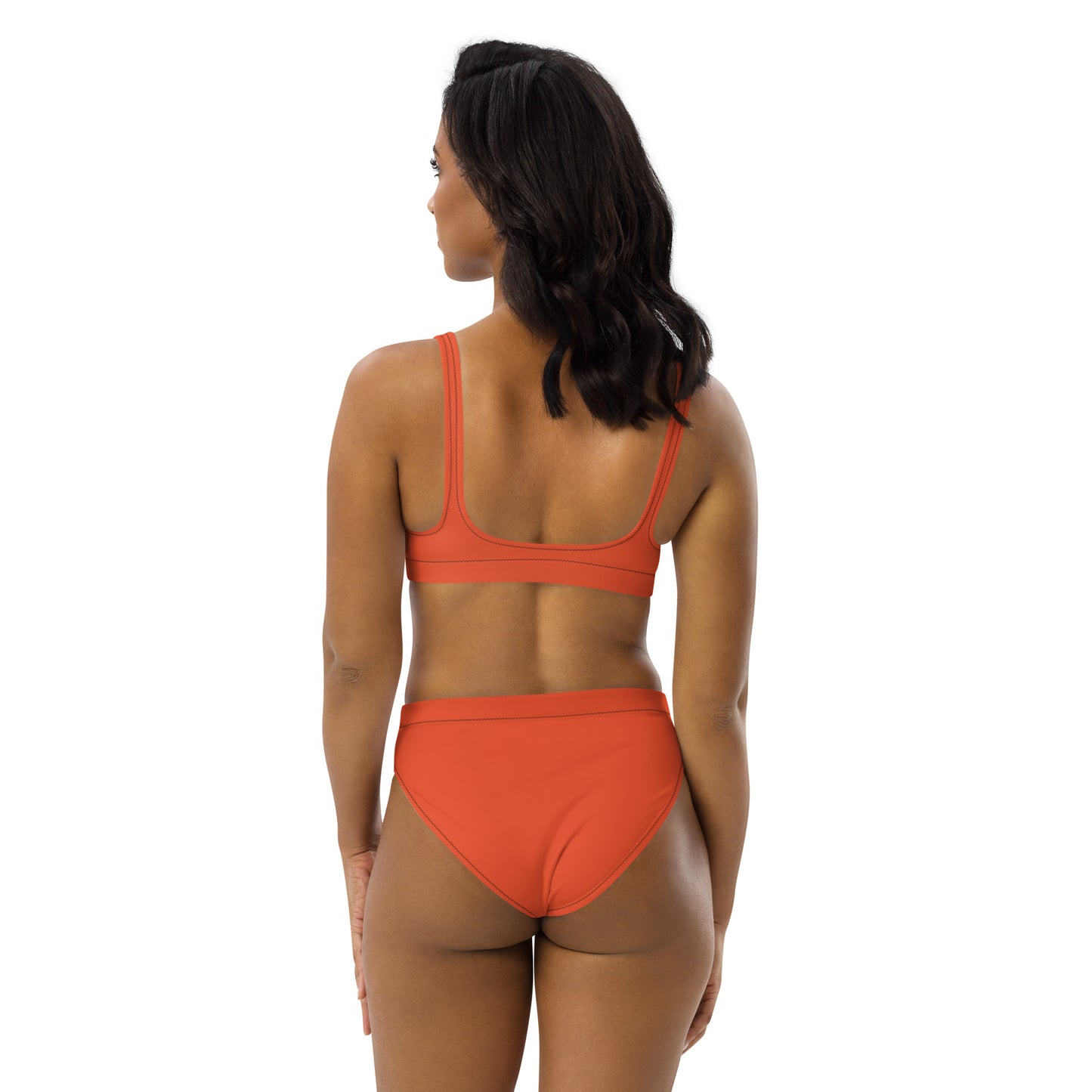 Outrageous orange 2 piece bikini