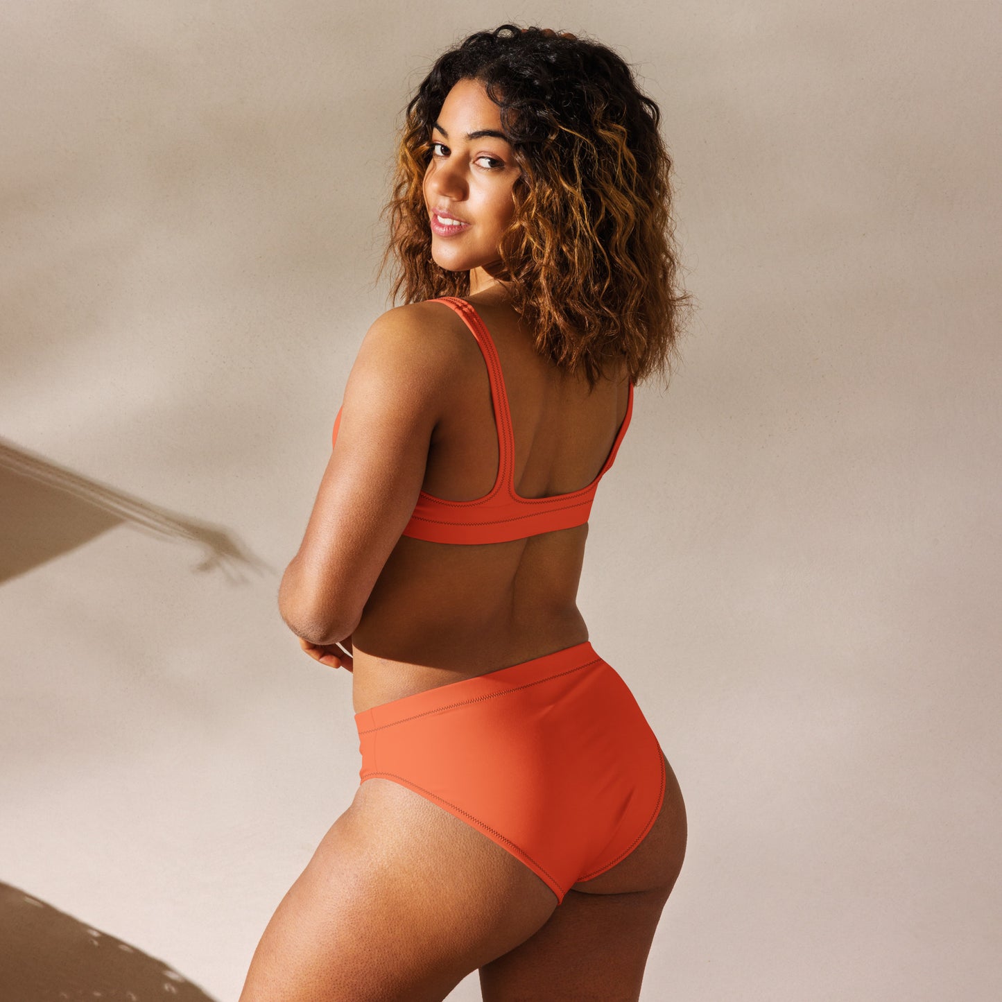 Outrageous orange 2 piece bikini