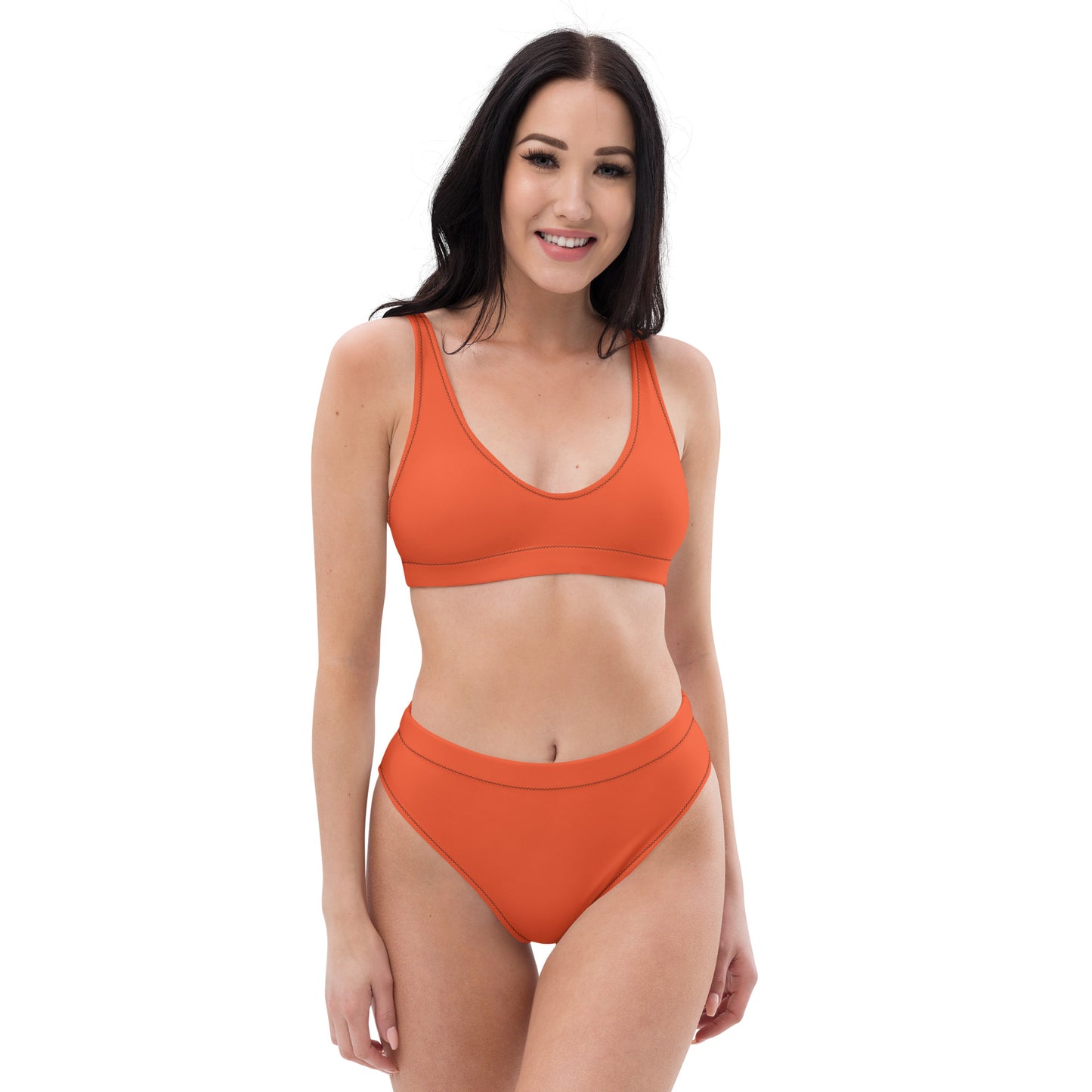 Outrageous orange 2 piece bikini