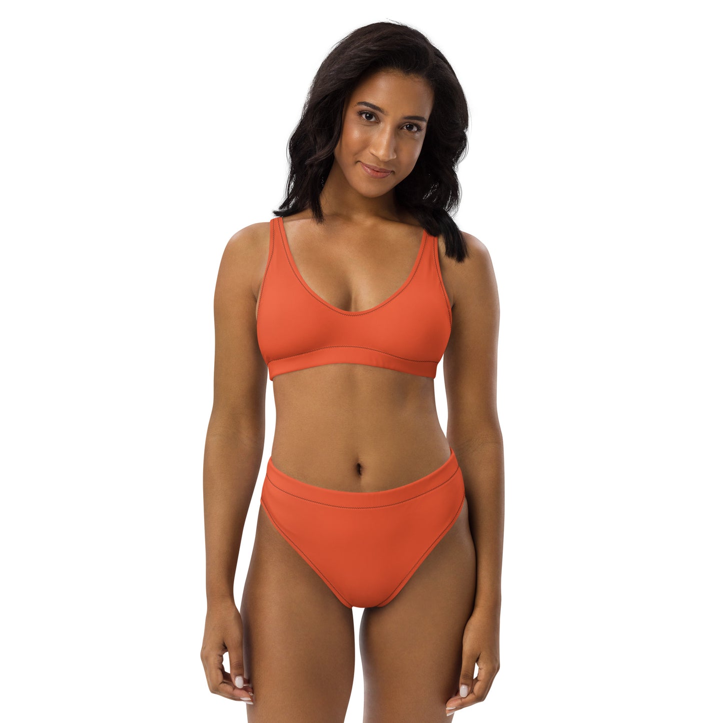Outrageous orange 2 piece bikini