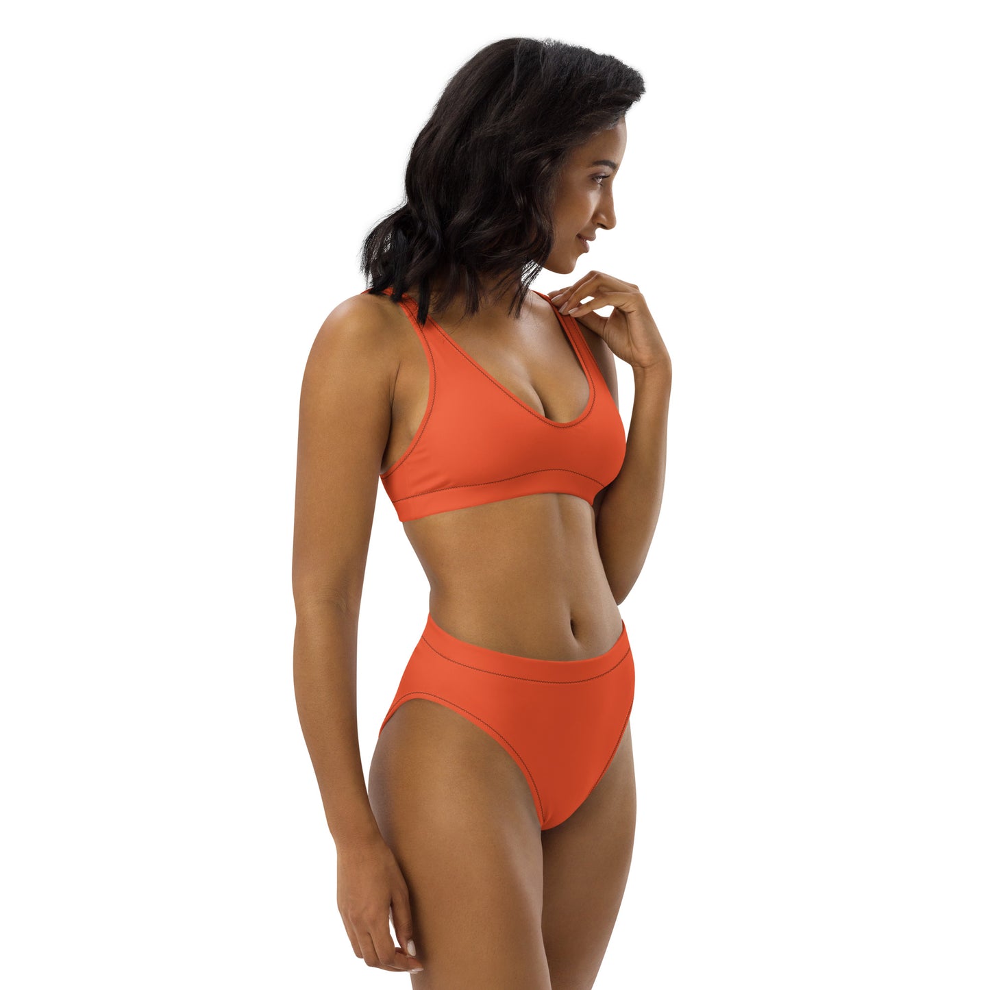Outrageous orange 2 piece bikini