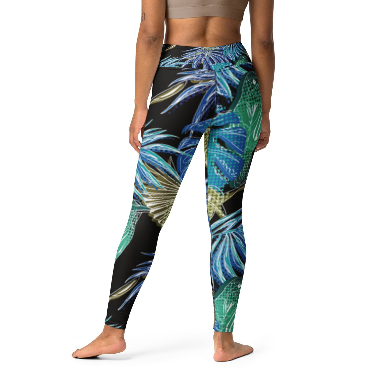 Birds in paradise Yoga Leggings