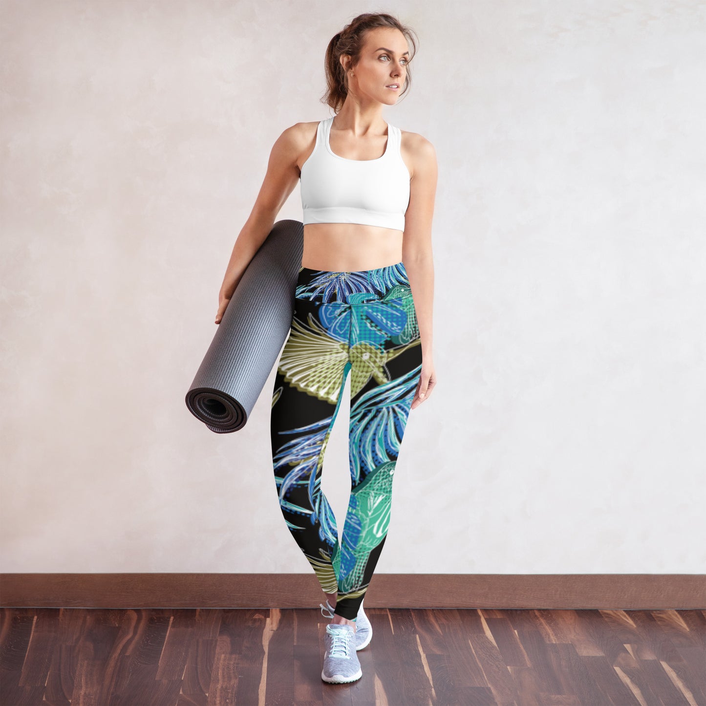 Birds in paradise Yoga Leggings