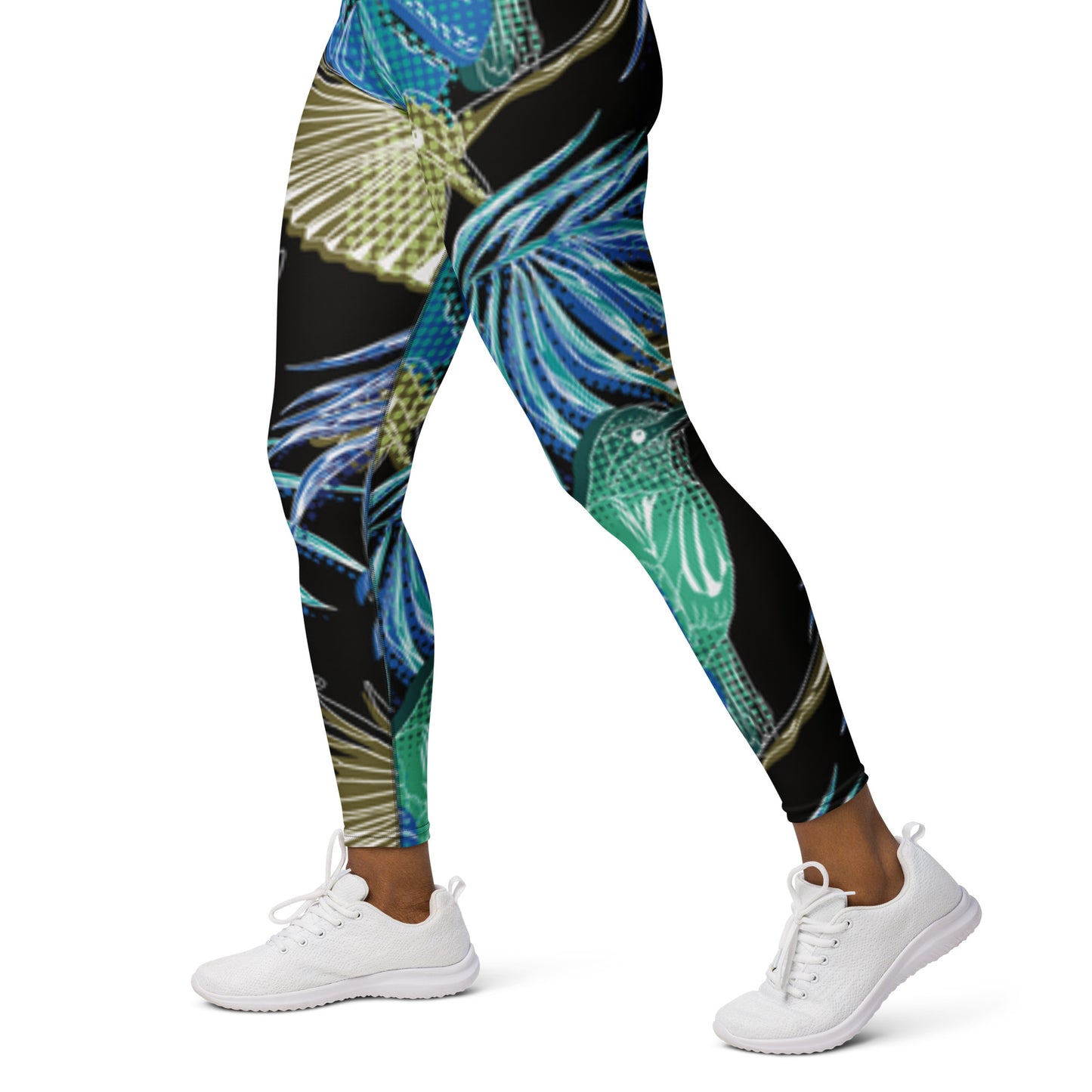Birds in paradise Yoga Leggings
