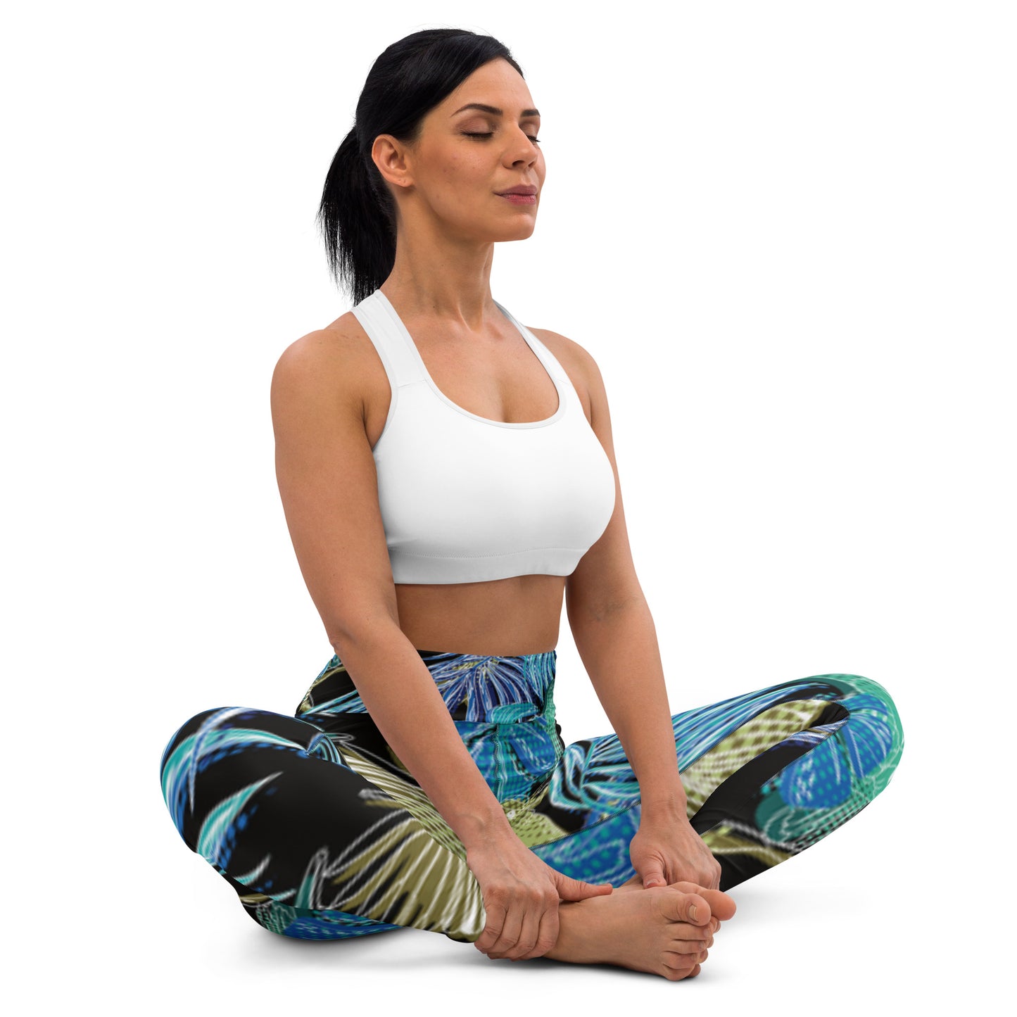 Birds in paradise Yoga Leggings