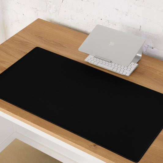 Large Black Gaming Desk Pad