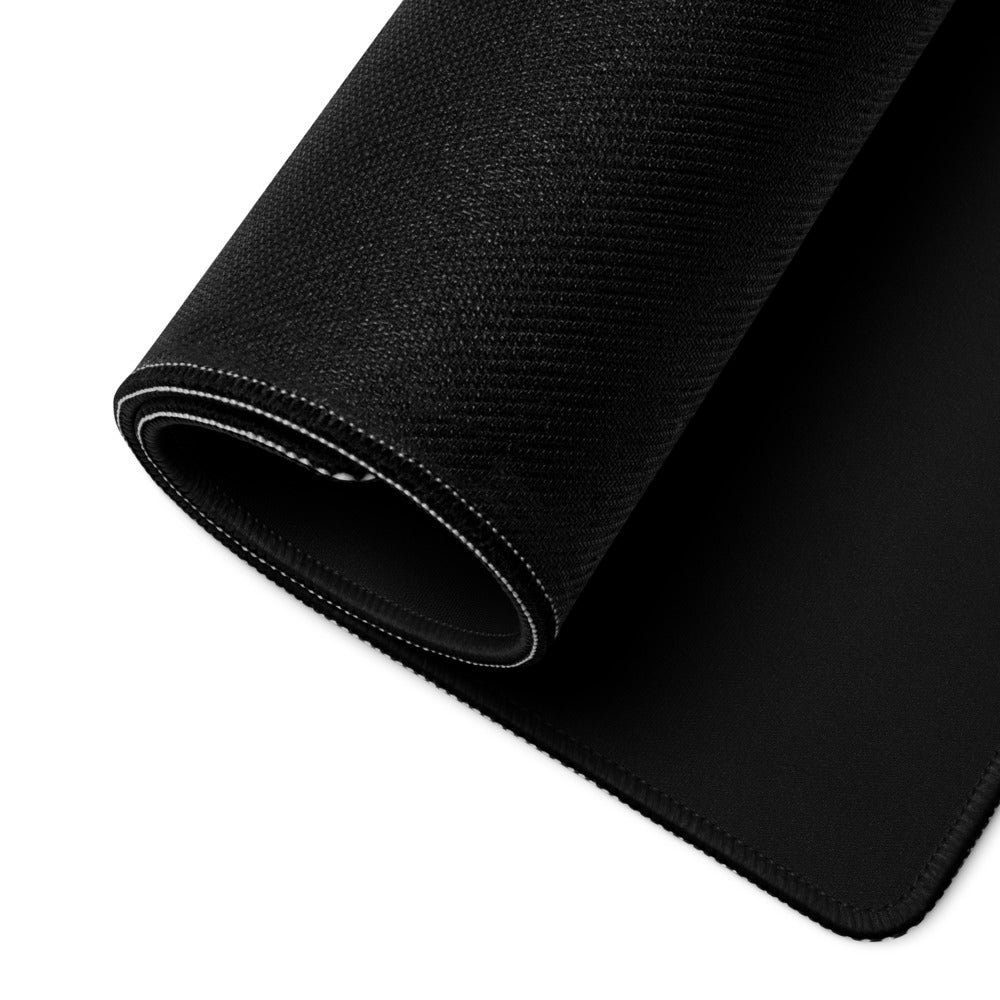 Large Black Gaming Desk Pad