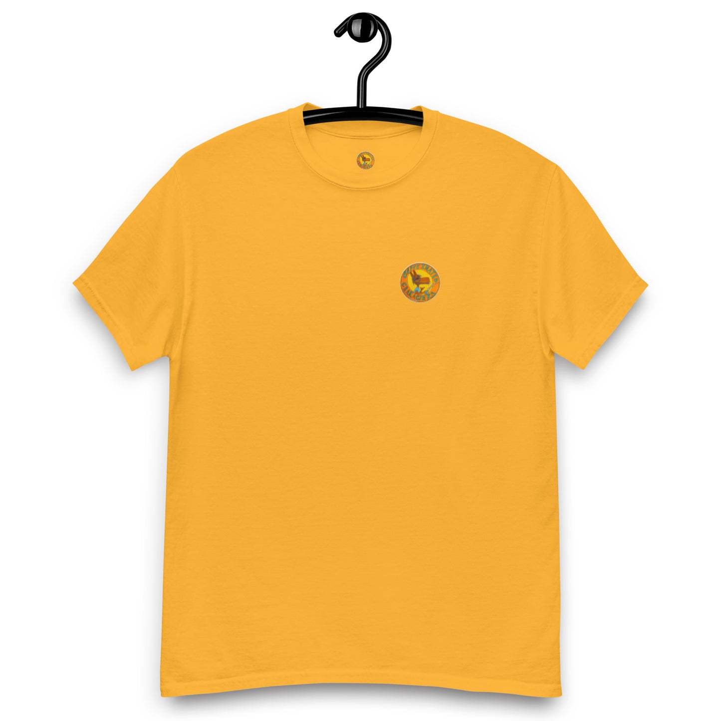 Caffeinated Characters Rat Rod T-Shirt with the print on the back and Logo on the Front