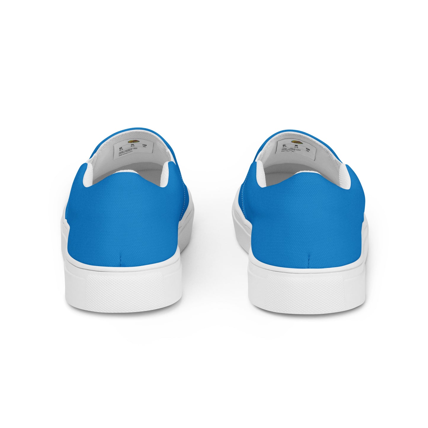 Men’s Blue slip-on canvas shoes