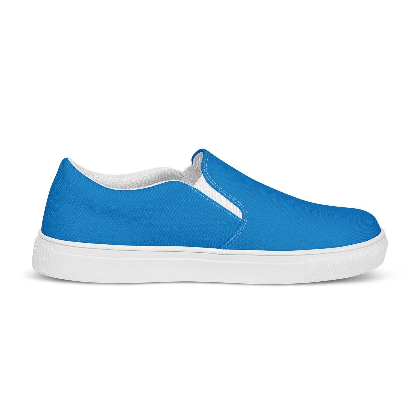 Men’s Blue slip-on canvas shoes