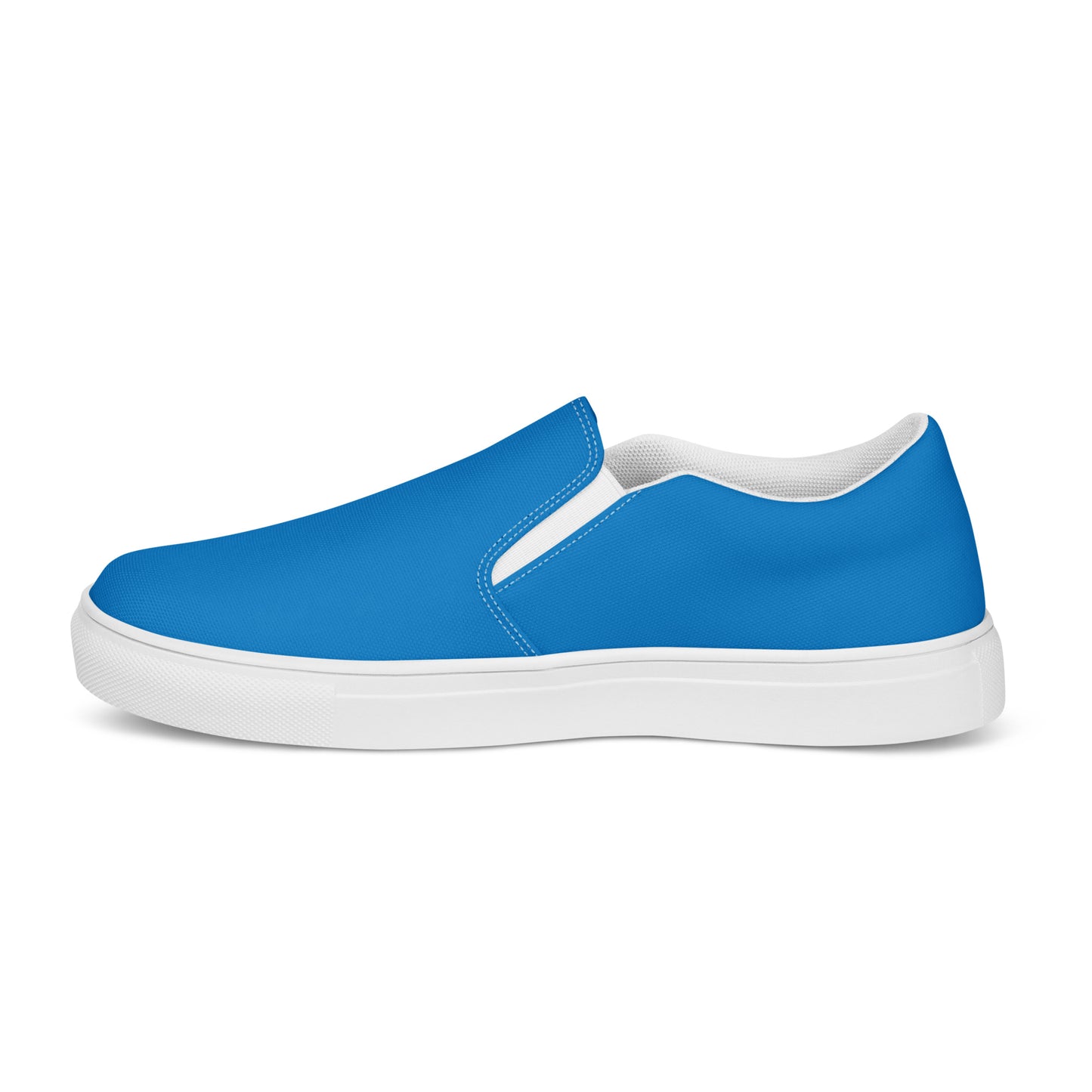 Men’s Blue slip-on canvas shoes