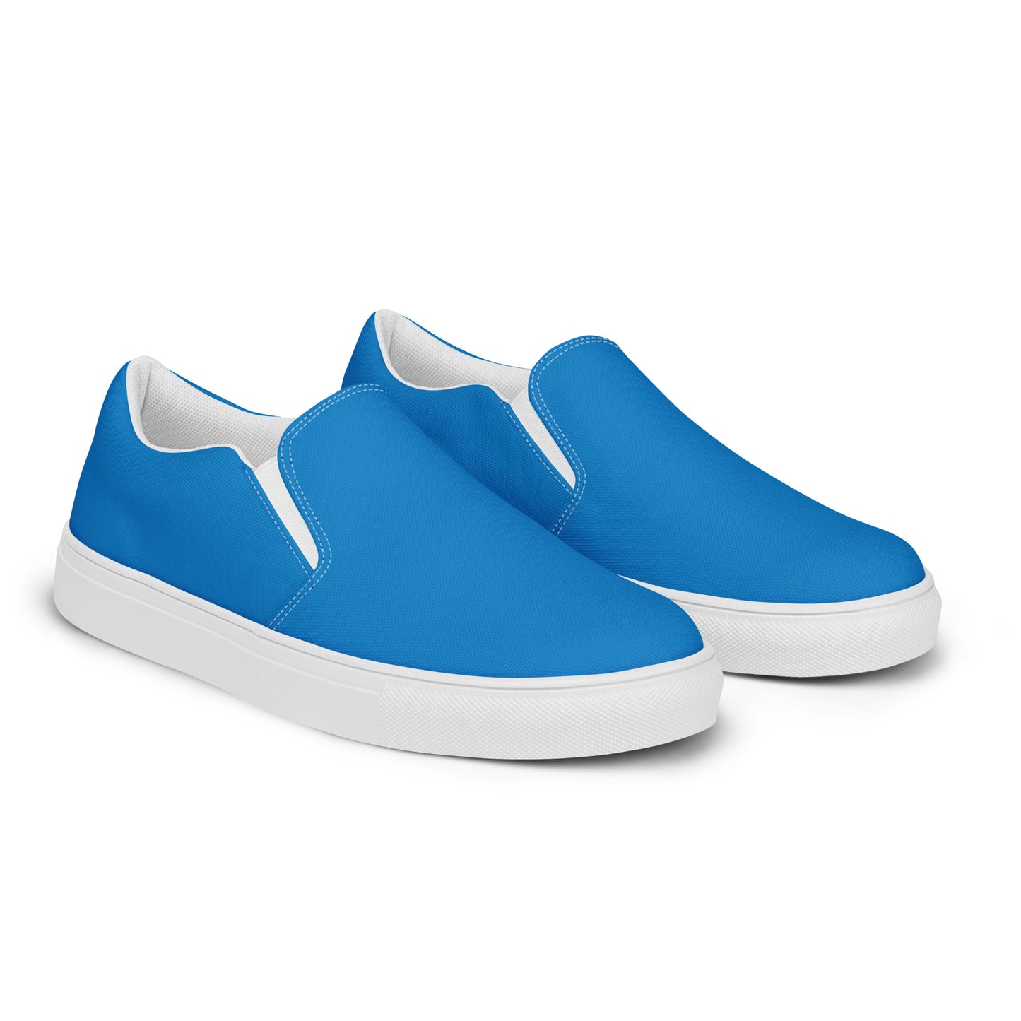 Men’s Blue slip-on canvas shoes