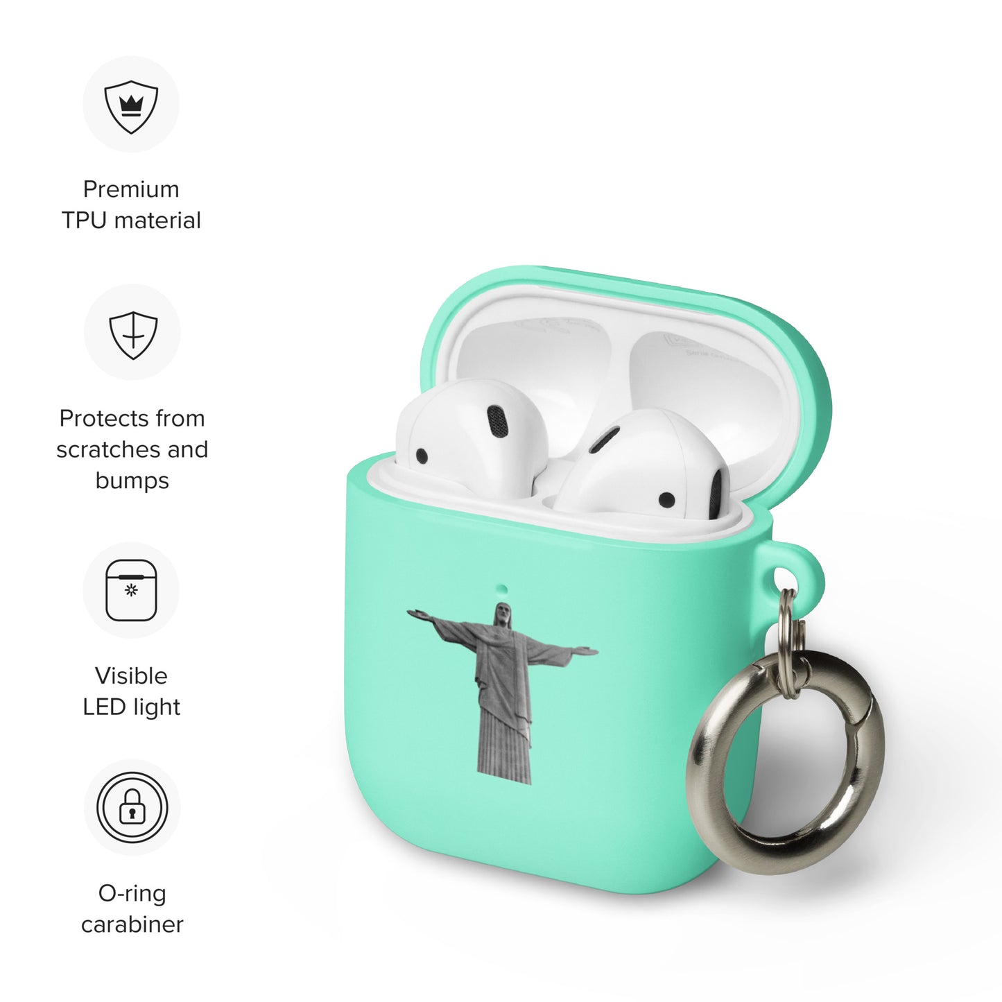Jesus The Redeemer AirPods Case