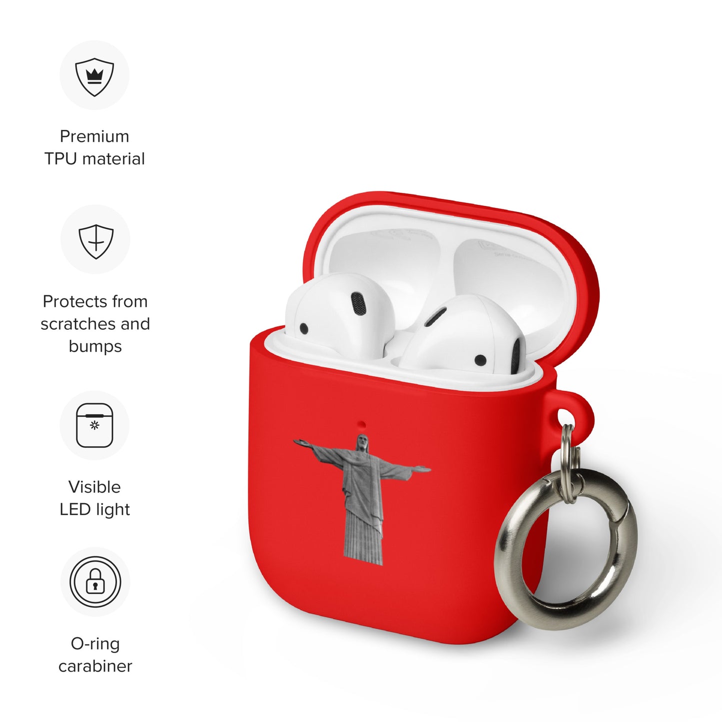 Jesus The Redeemer AirPods Case
