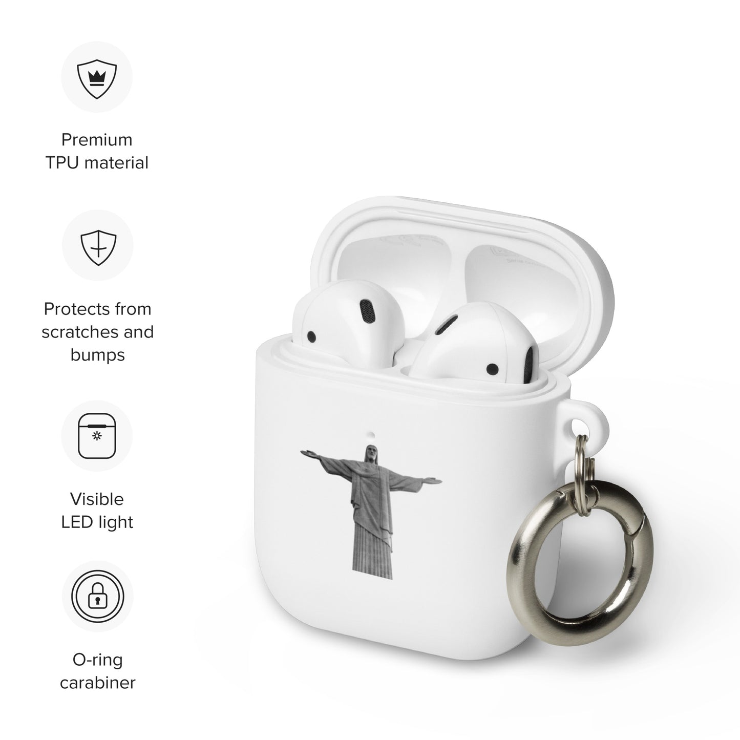 Jesus The Redeemer AirPods Case