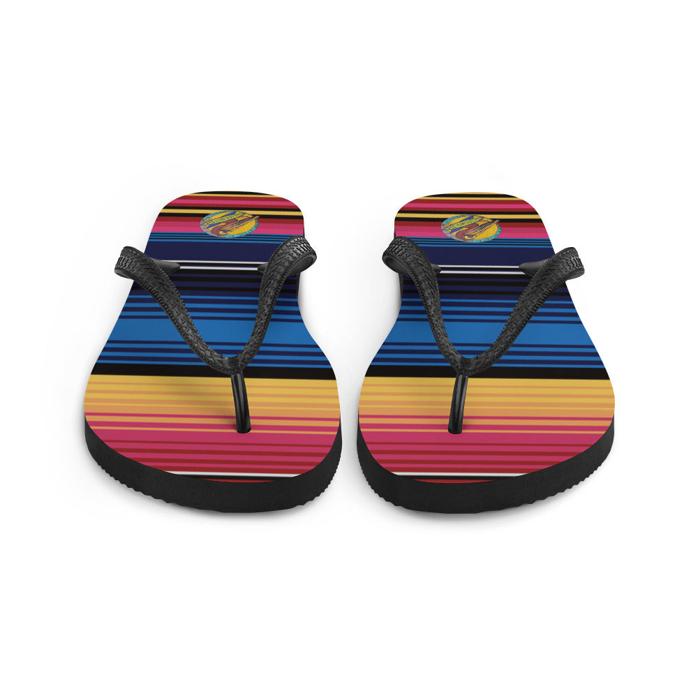 Mexican Blanket, Men's Flip-Flops
