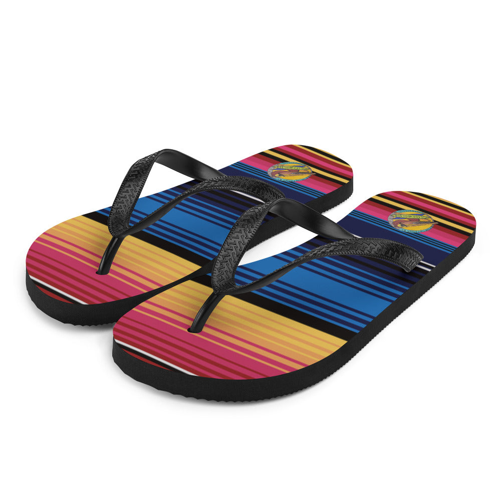Mexican Blanket, Men's Flip-Flops