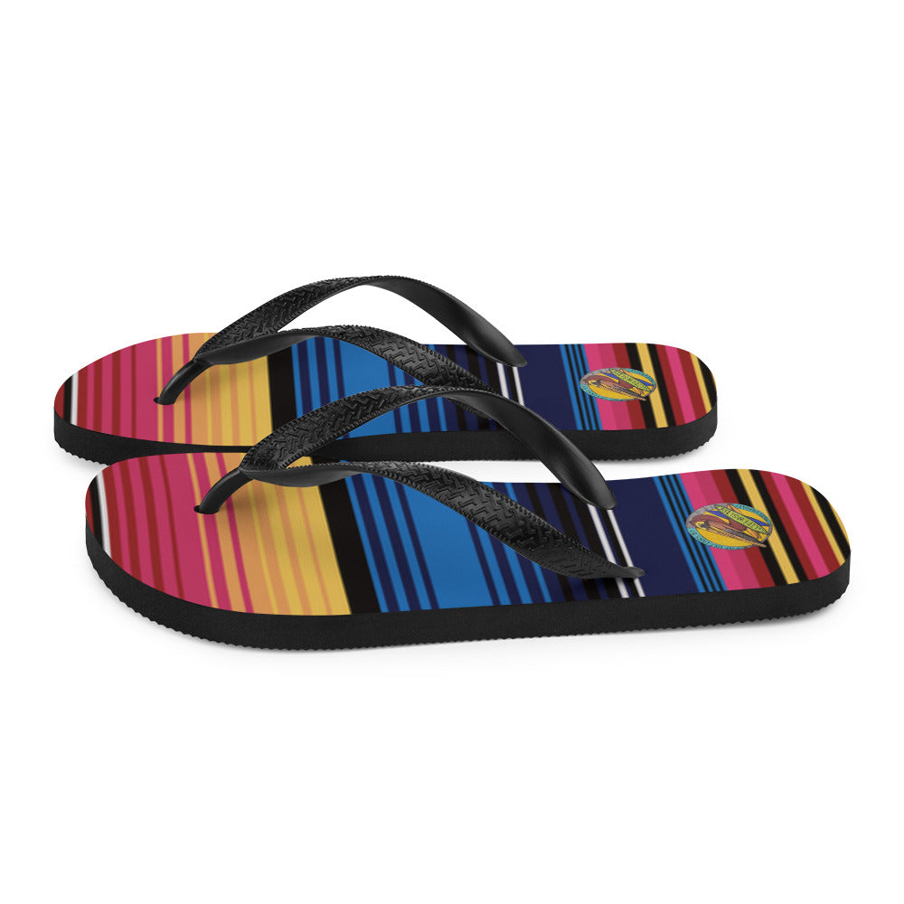 Mexican Blanket, Men's Flip-Flops