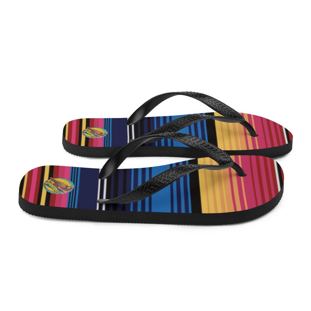 Mexican Blanket, Men's Flip-Flops