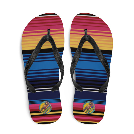 Mexican Blanket, Men's Flip-Flops