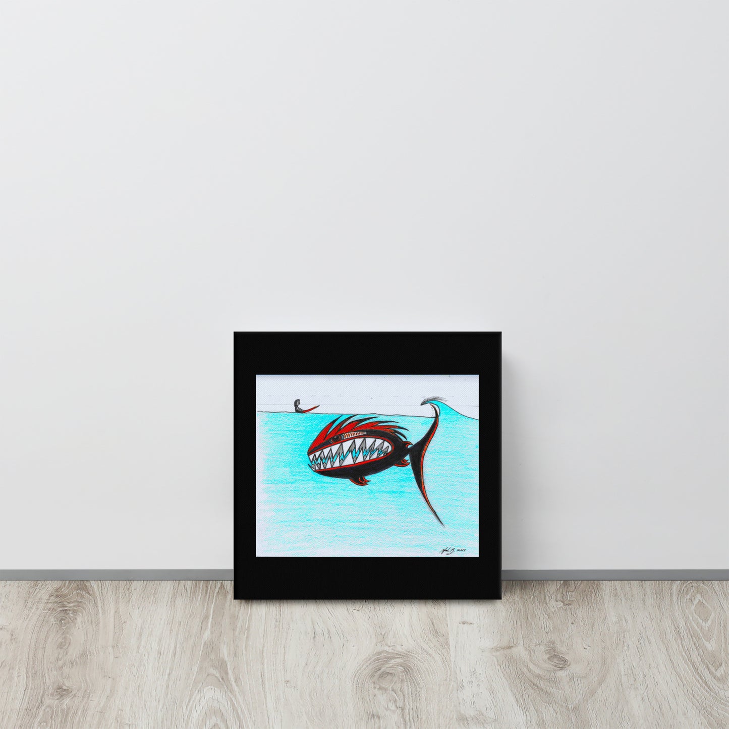 False Wave on 12x12 Thin canvas