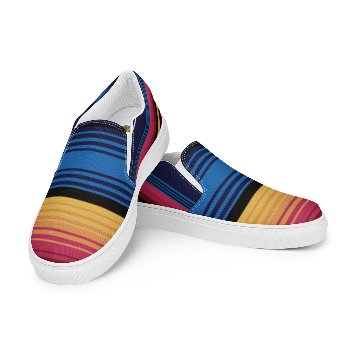 The Mexican Blanket Shoe slip on canvas shoes