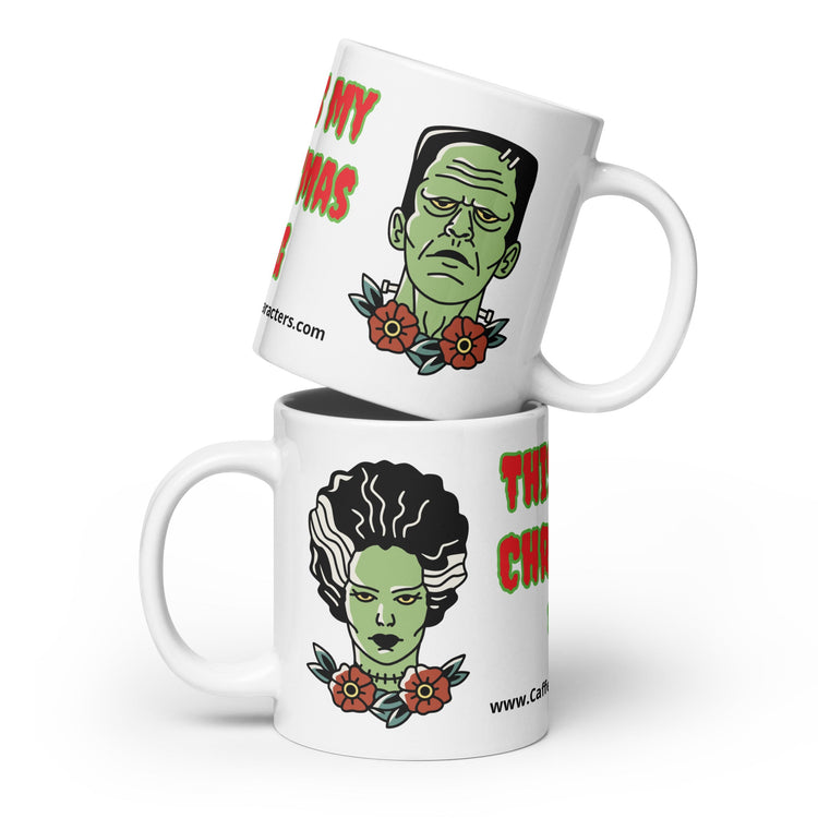 White Glossy Mugs