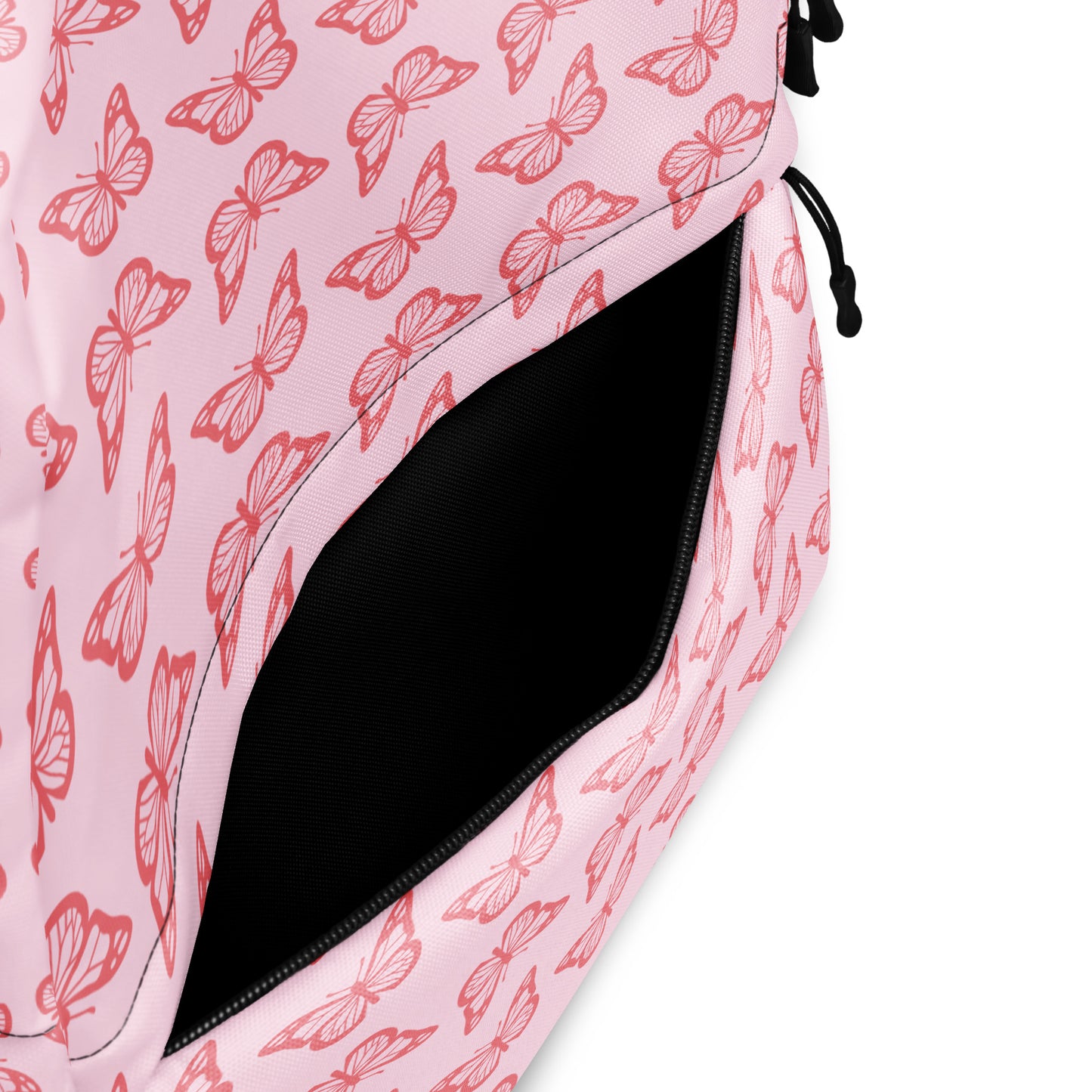 All-Over Print Pink Butterfly Backpack