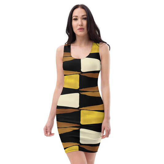 Tiki bar Temptress Bodycon dress