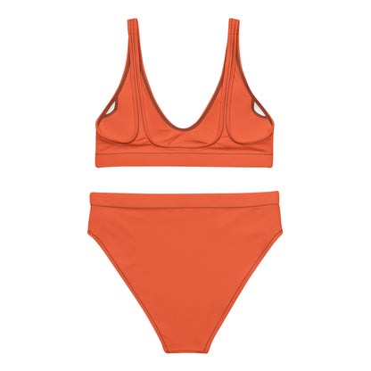Outrageous orange 2 piece bikini