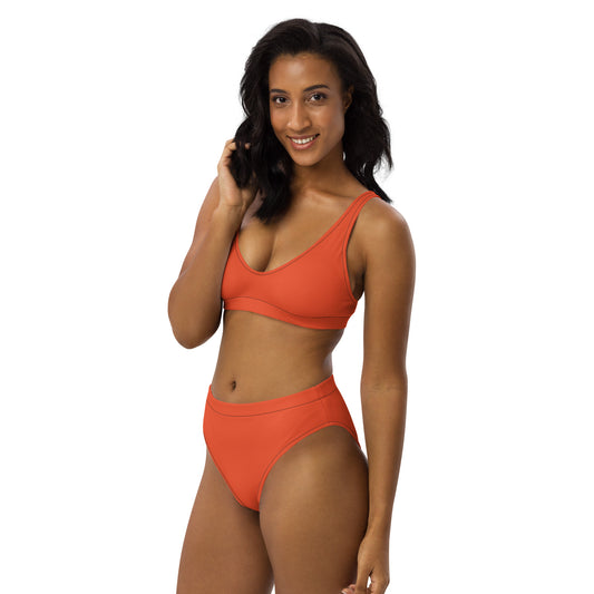 Outrageous orange 2 piece bikini