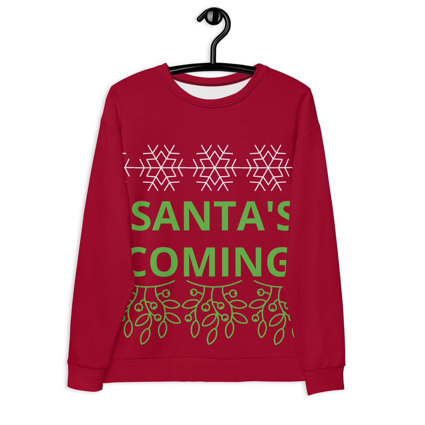 SANTA'S COMING! Christmas Unisex Sweatshirt