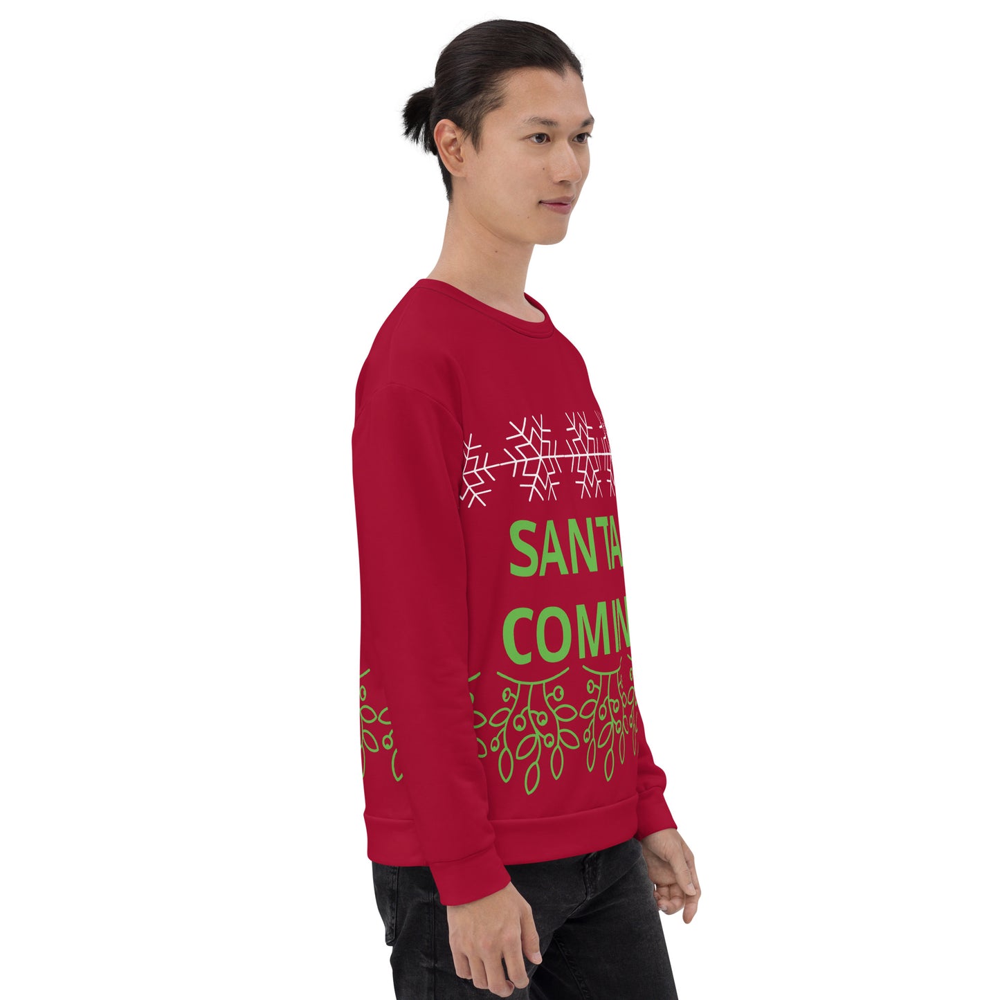 SANTA'S COMING! Christmas Unisex Sweatshirt
