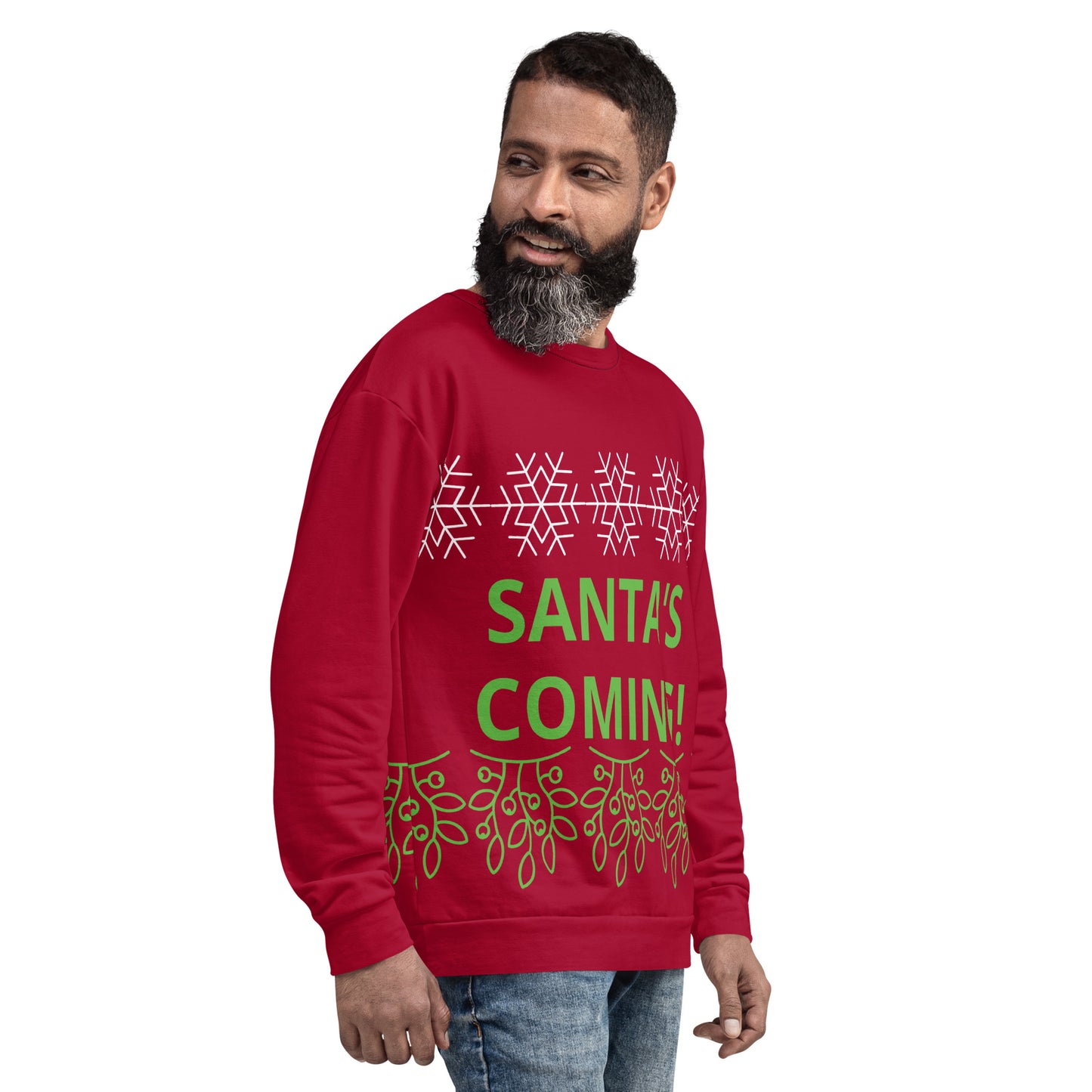 SANTA'S COMING! Christmas Unisex Sweatshirt