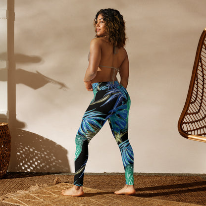 Birds in paradise Yoga Leggings
