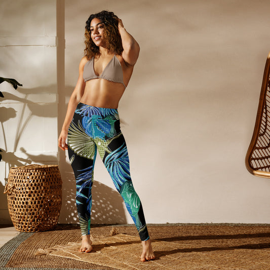 Birds in paradise Yoga Leggings