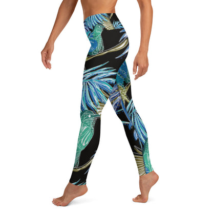 Birds in paradise Yoga Leggings