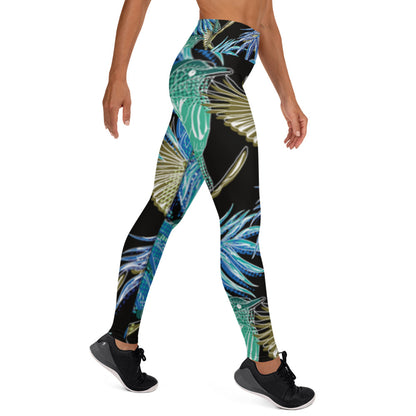Birds in paradise Yoga Leggings