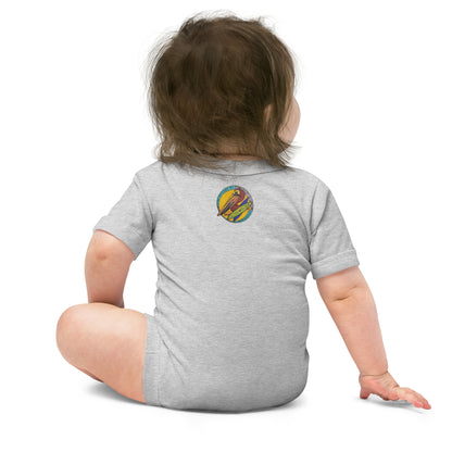 Pelican Hanging Ten, Baby short sleeve one piece