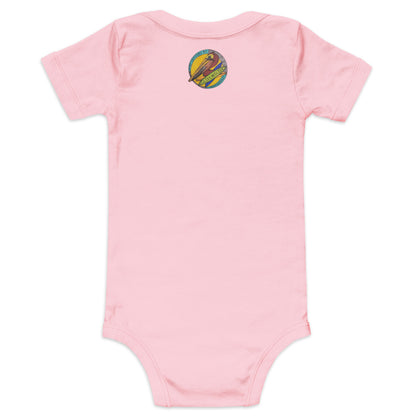 Pelican Hanging Ten, Baby short sleeve one piece