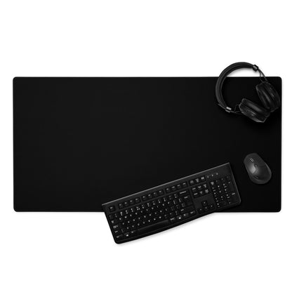 Large Black Gaming Desk Pad