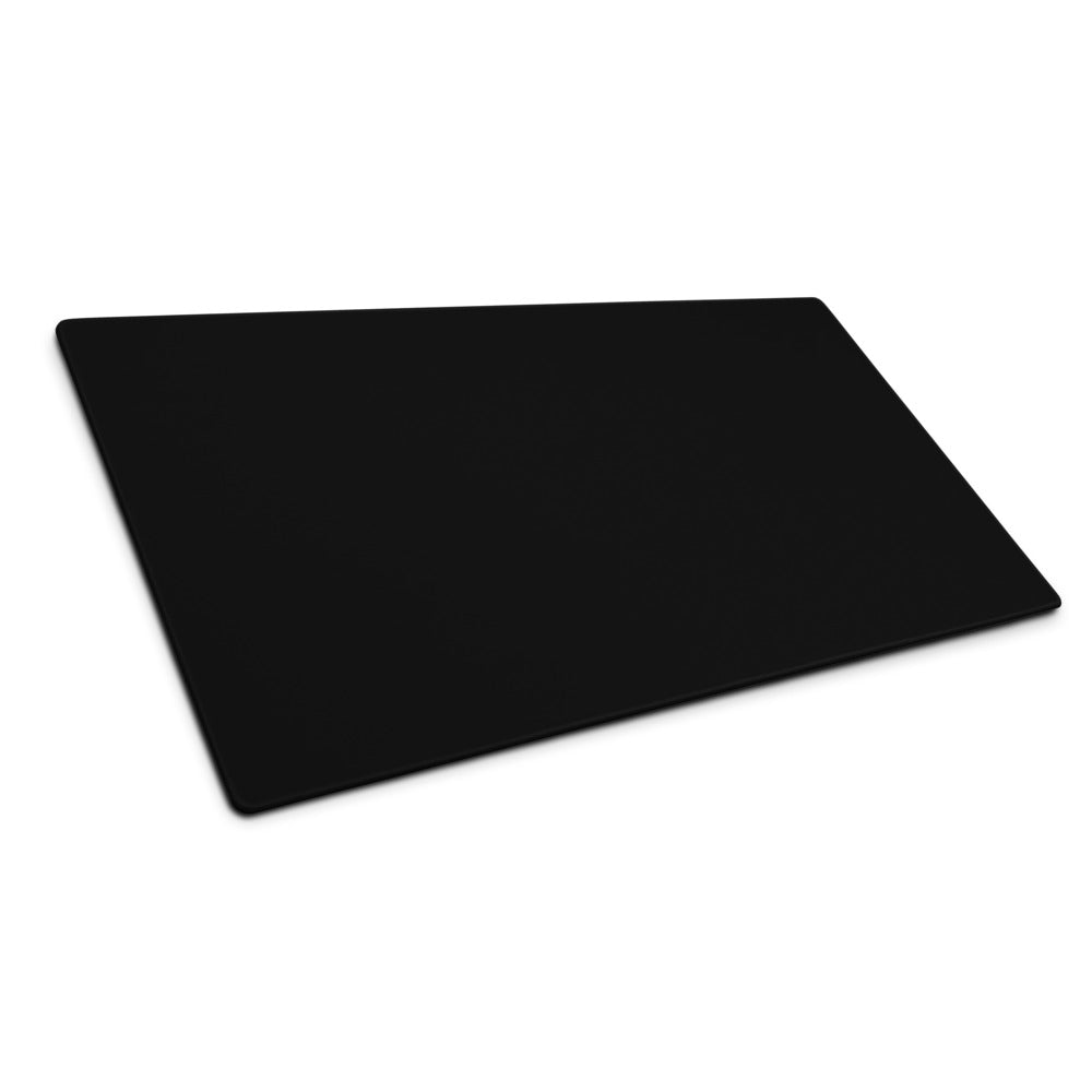 Large Black Gaming Desk Pad