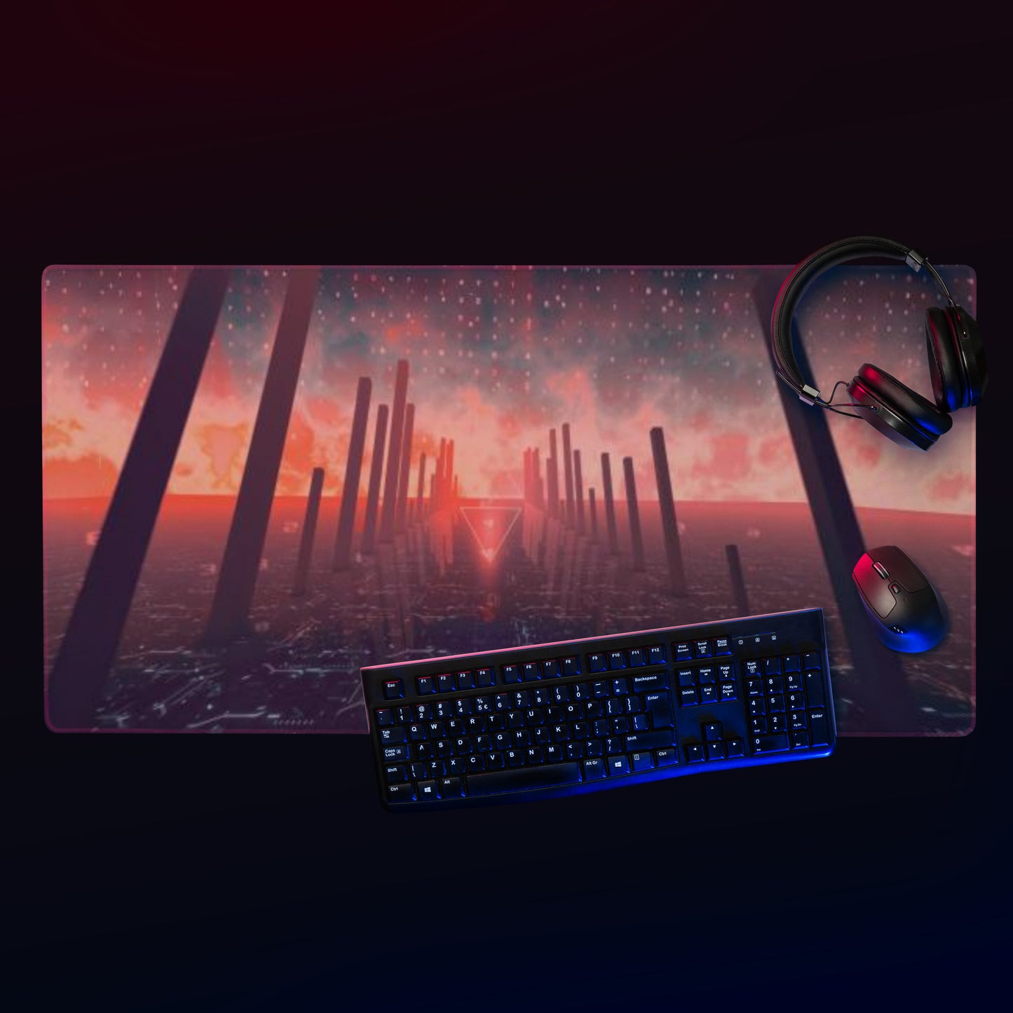 Futuristic Gaming mouse pad