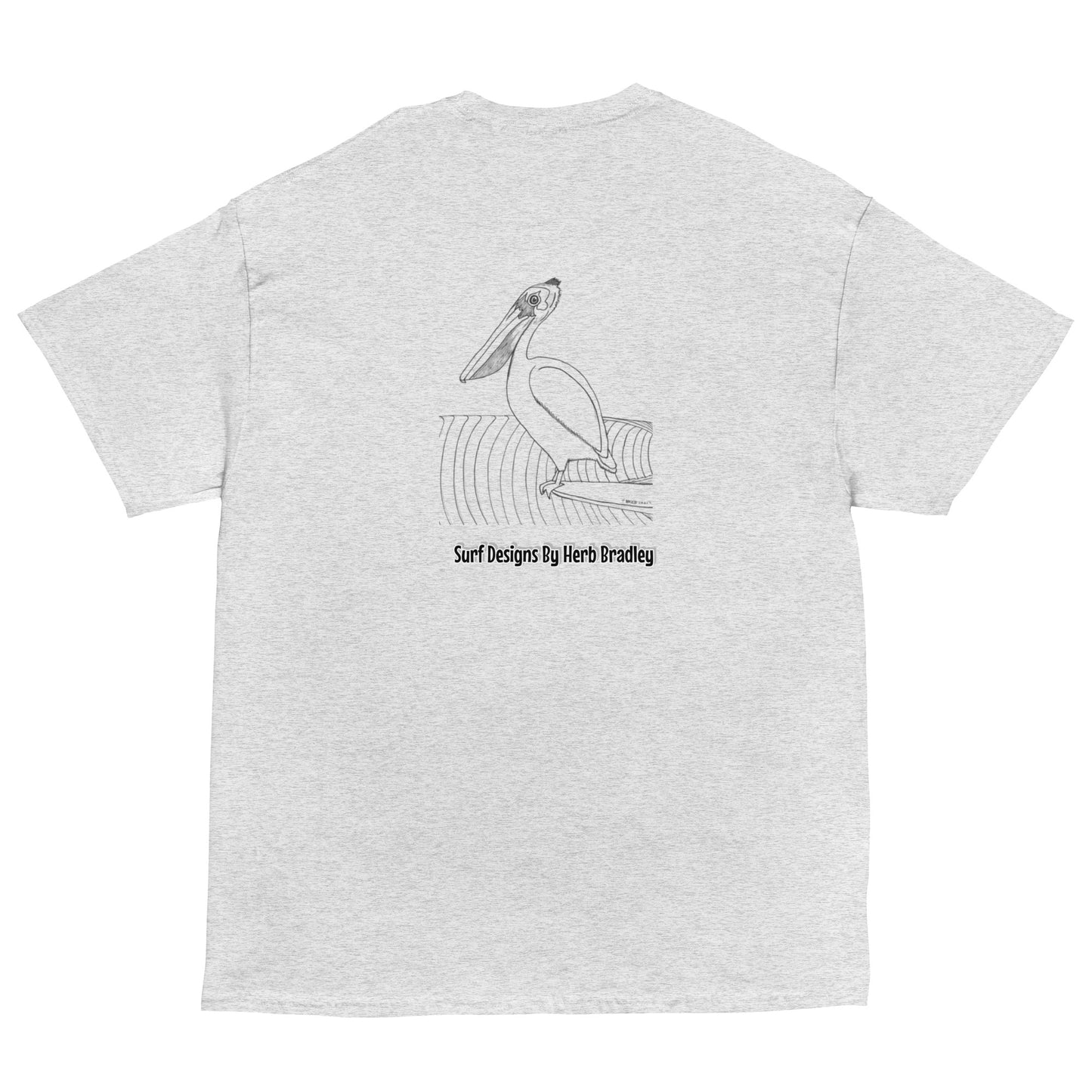 Pelican hanging Men's adult T-shirt