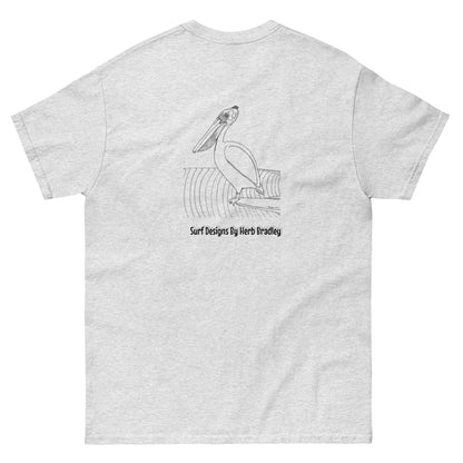 Pelican hanging Men's adult T-shirt