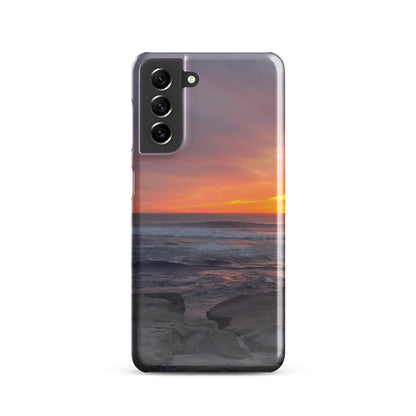 San Diego Sunset Snap case for Samsung®