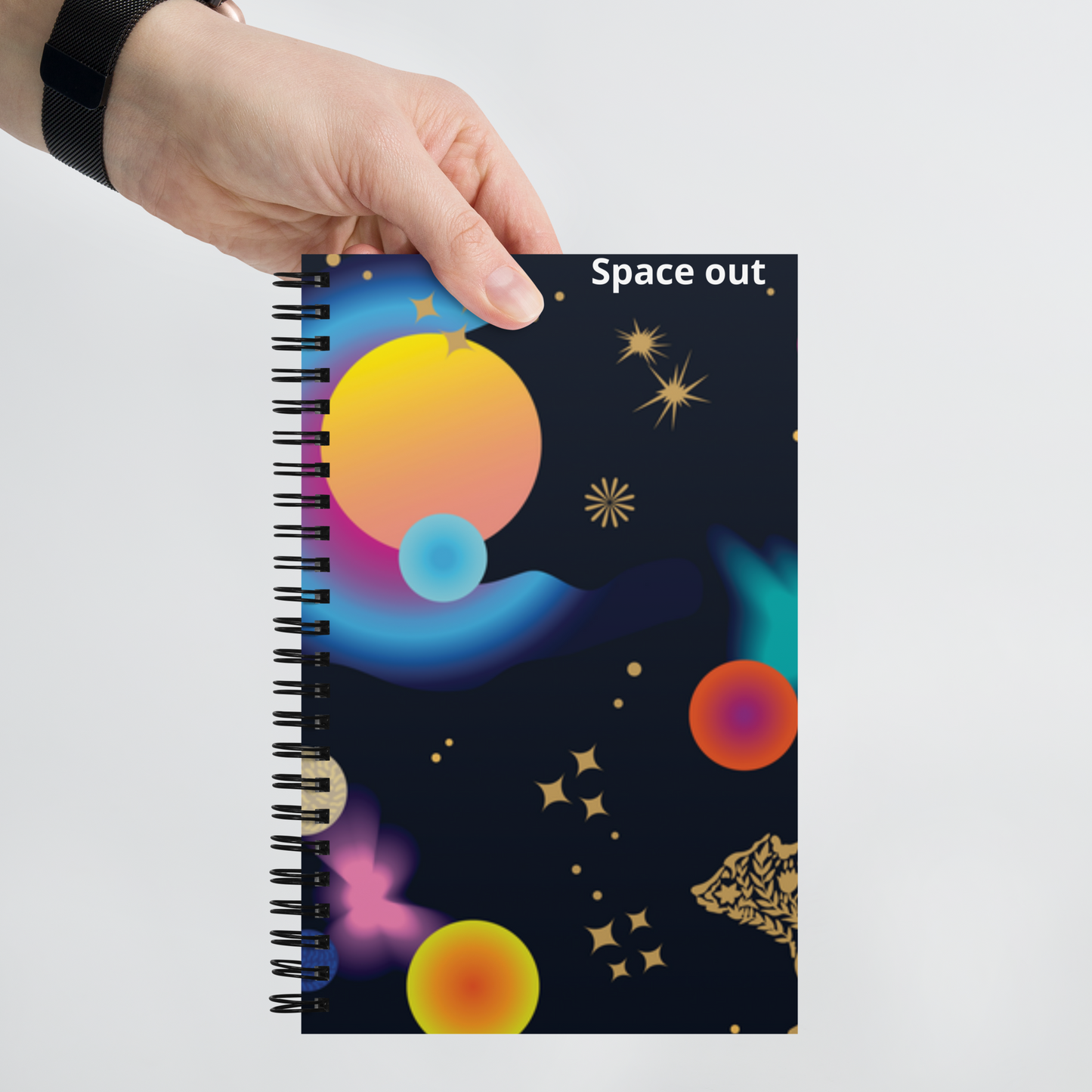 Space out, Spiral notebook