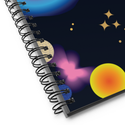 Space out, Spiral notebook