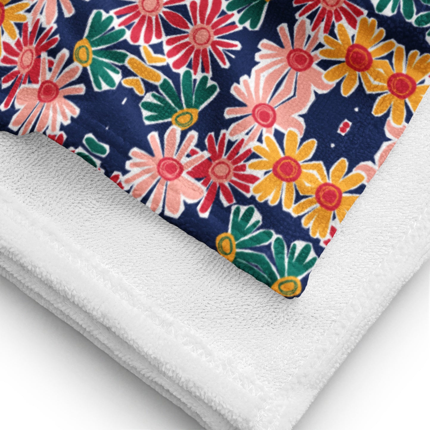 Lei flower giant beach towel
