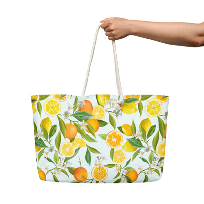 Oversized weekender bag